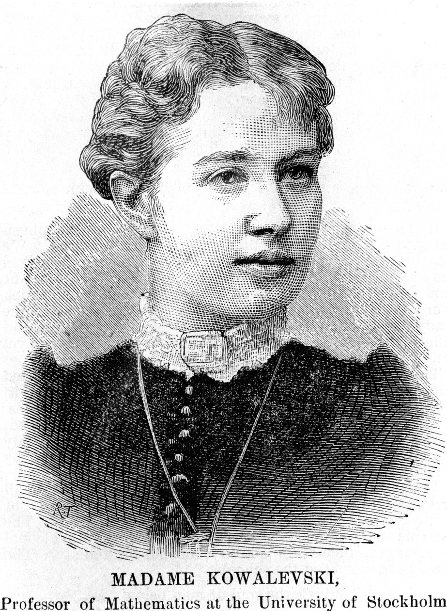 Sonia Sophie Kowalevski, mathématicienne russe, 1888 - Unbekannt