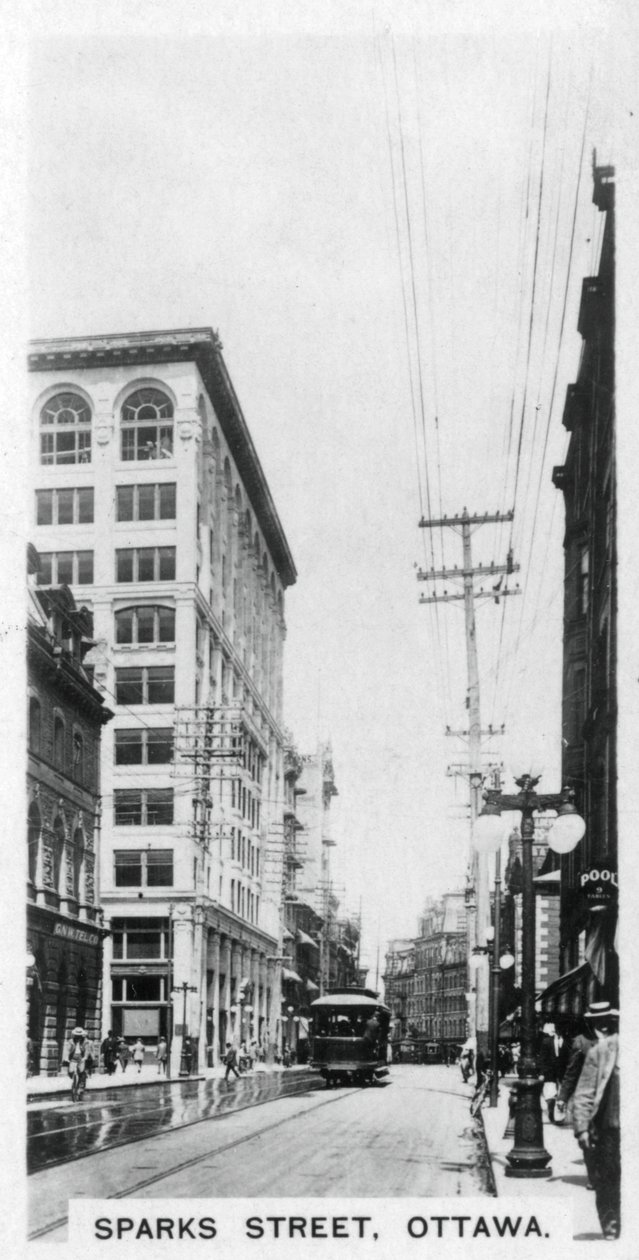 Rue Sparks, Ottawa, Canada, vers 1920 - Unbekannt