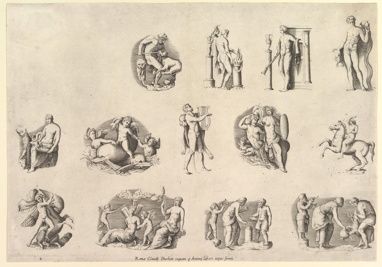 Speculum Romanae Magnificentiae: Sujets d