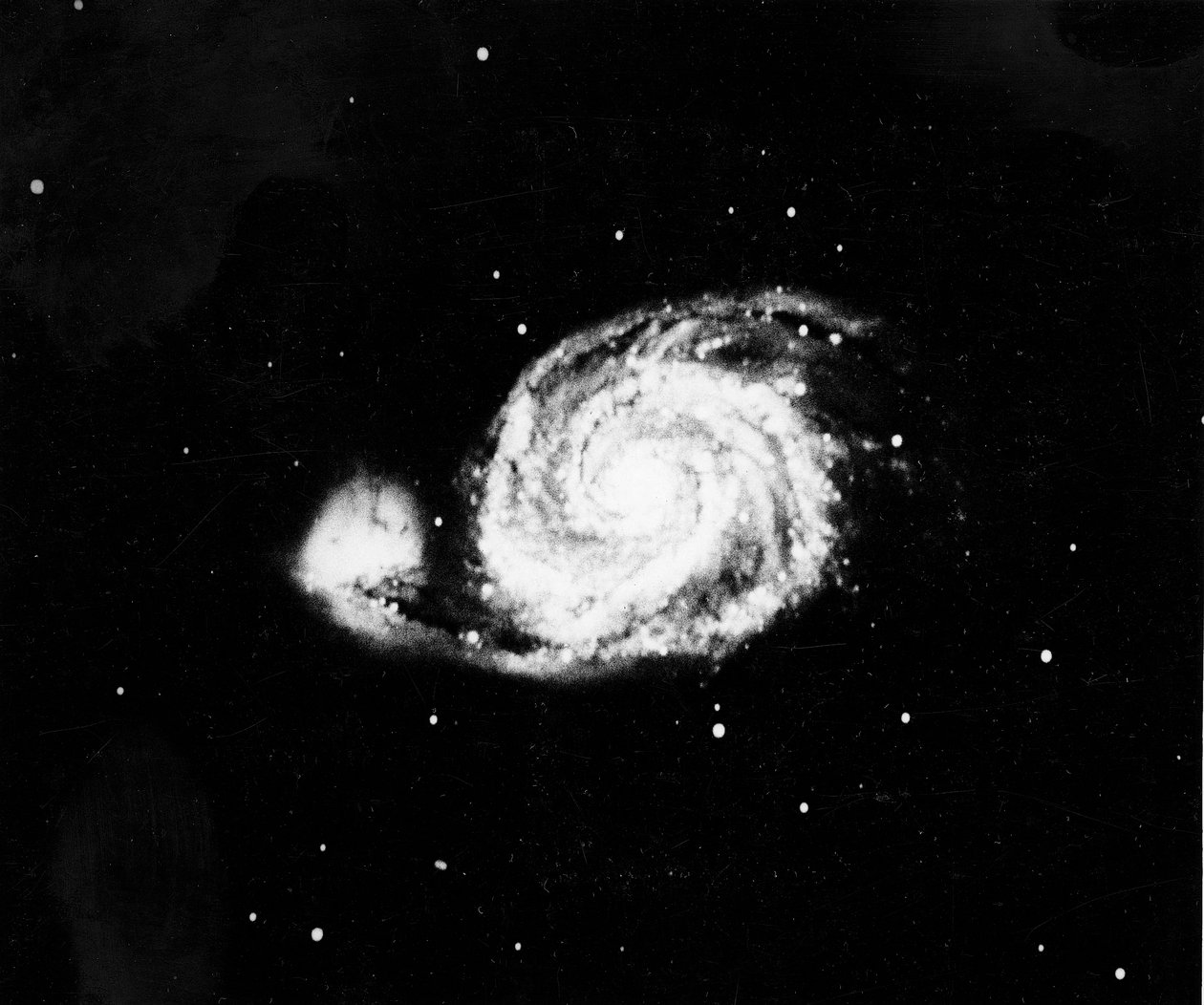 Galaxie spirale M 51 dans les Chiens de Chasse, 1910 - Unbekannt