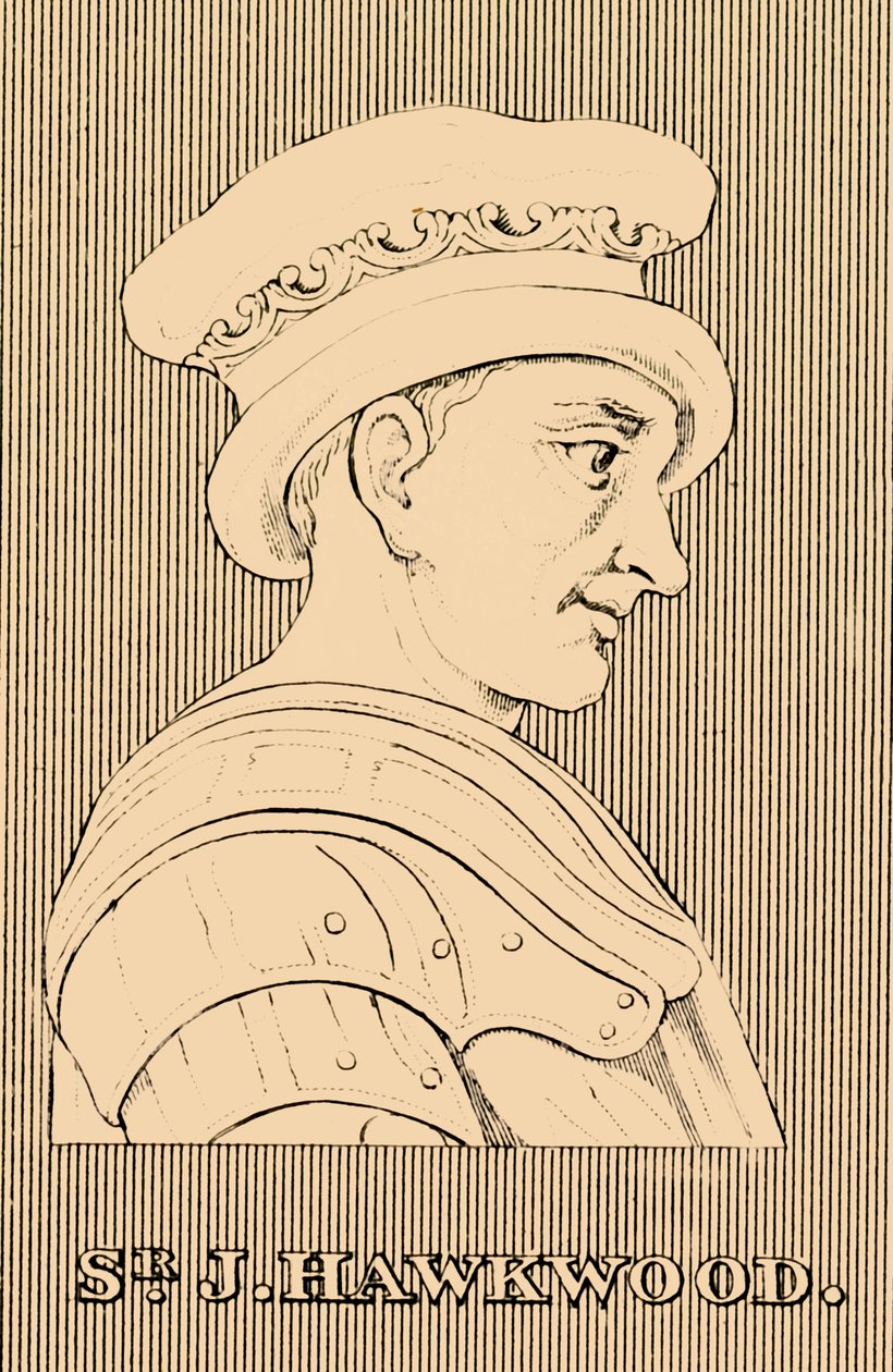 Sr. J, Hawkwood, c1323-1394, 1830 - Unbekannt