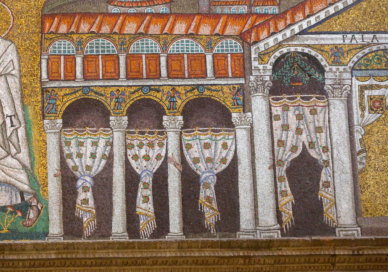 Église Saint-Apollinaire-le-Neuf, mosaïque, Ravenne, Italie (photo) - Unbekannt