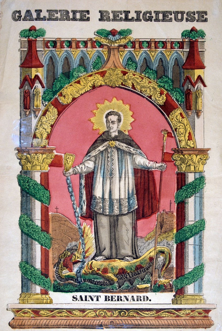 Saint Bernard de Clairvaux, 19ème siècle - Unbekannt