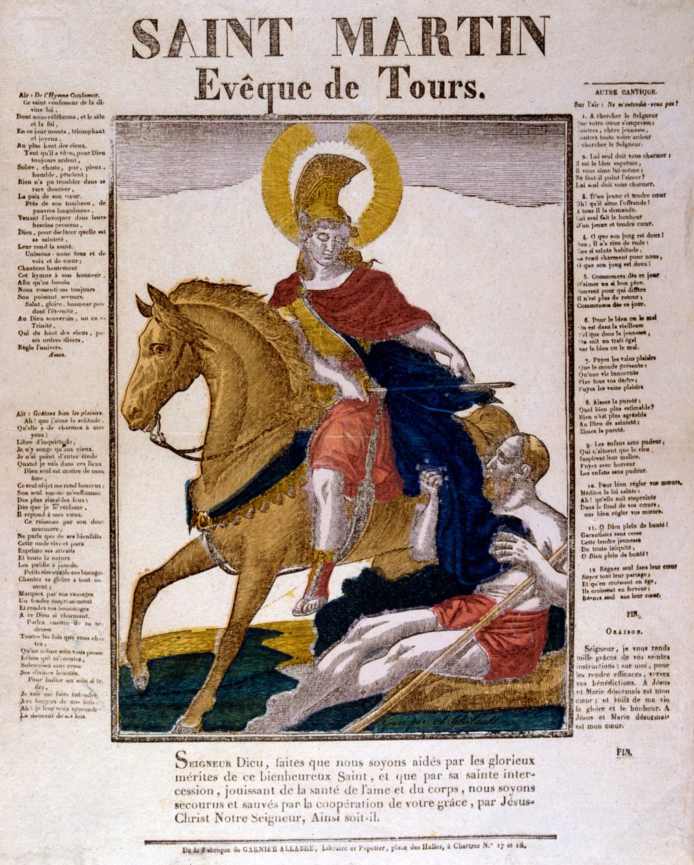 Saint Martin de Tours, 4ème siècle, 19ème siècle - Unbekannt