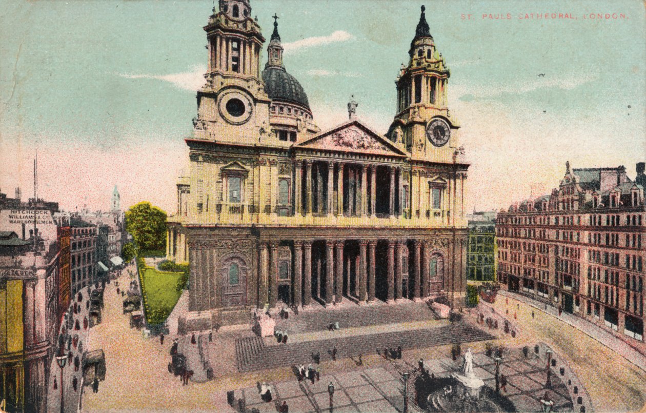 Cathédrale Saint-Paul, Londres, vers 1905 - Unbekannt