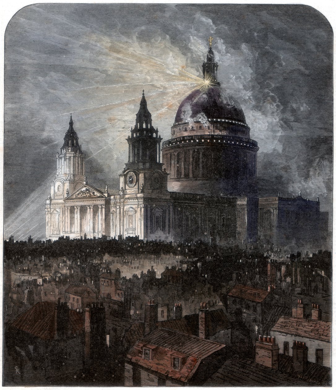 Cathédrale Saint-Paul le jour de l
