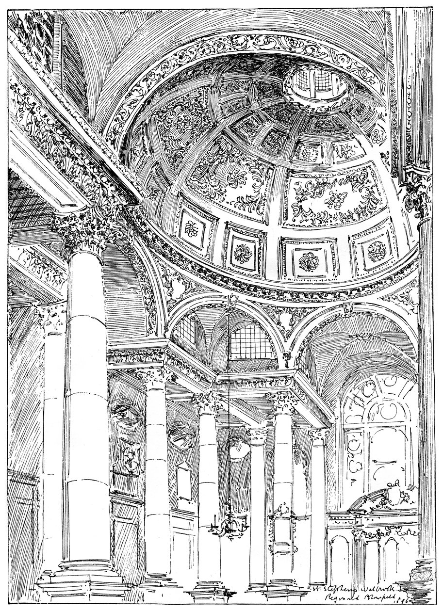 St Stephens Walbrook, 1899 - Unbekannt