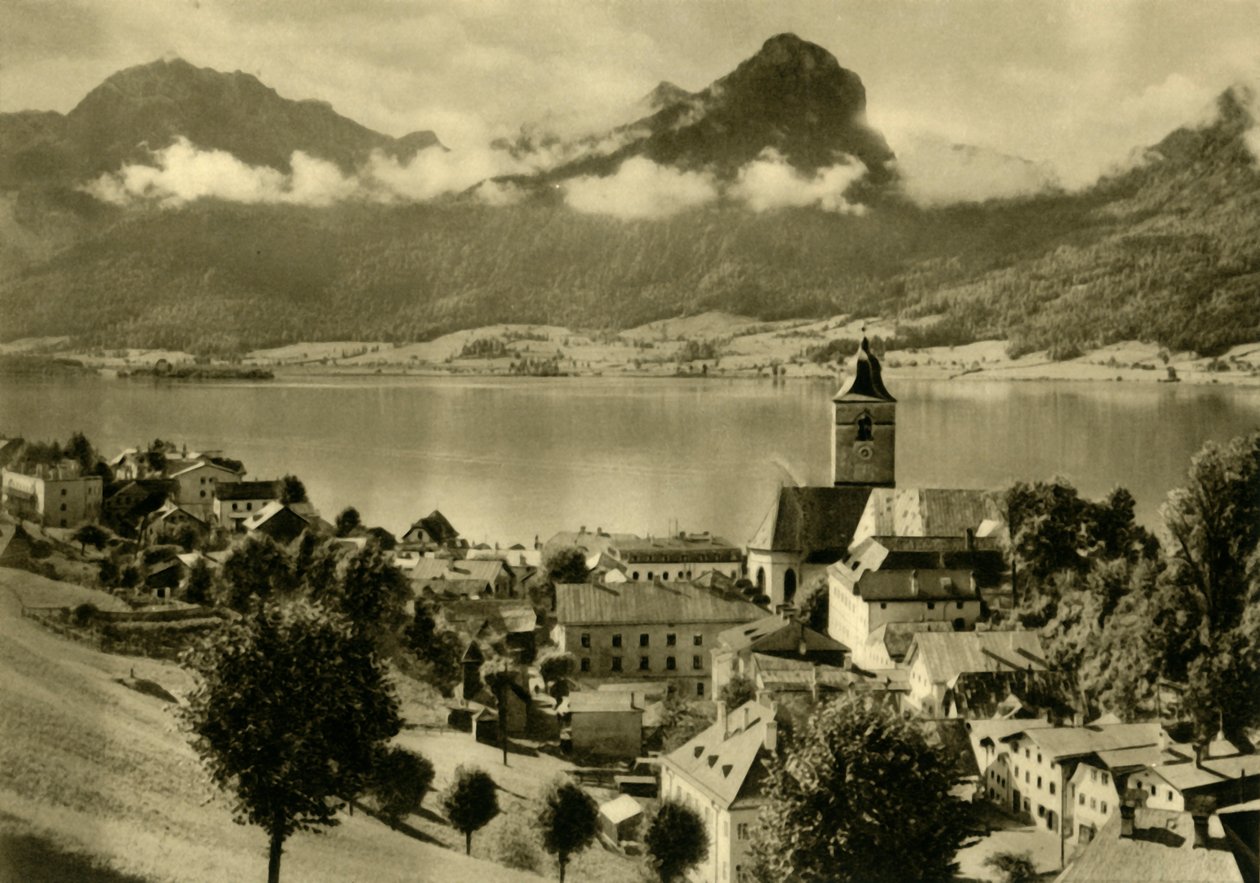 Saint Wolfgang im Salzkammergut, Haute-Autriche, vers 1935 - Unbekannt
