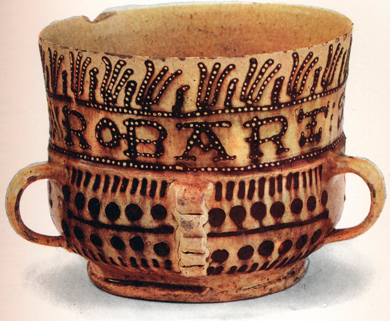 Staffordshire Slip Ware, 1909, 1914 - Unbekannt