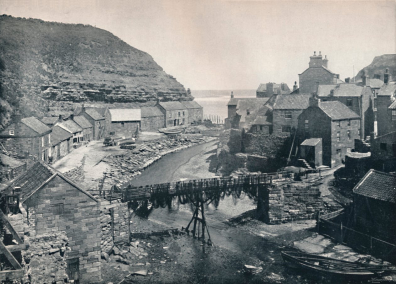 Staithes - Regard vers la mer, 1895 - Unbekannt