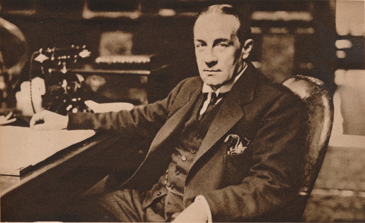 Stanley Baldwin, nouveau Premier ministre du Royaume-Uni, mai 1923 - Unbekannt