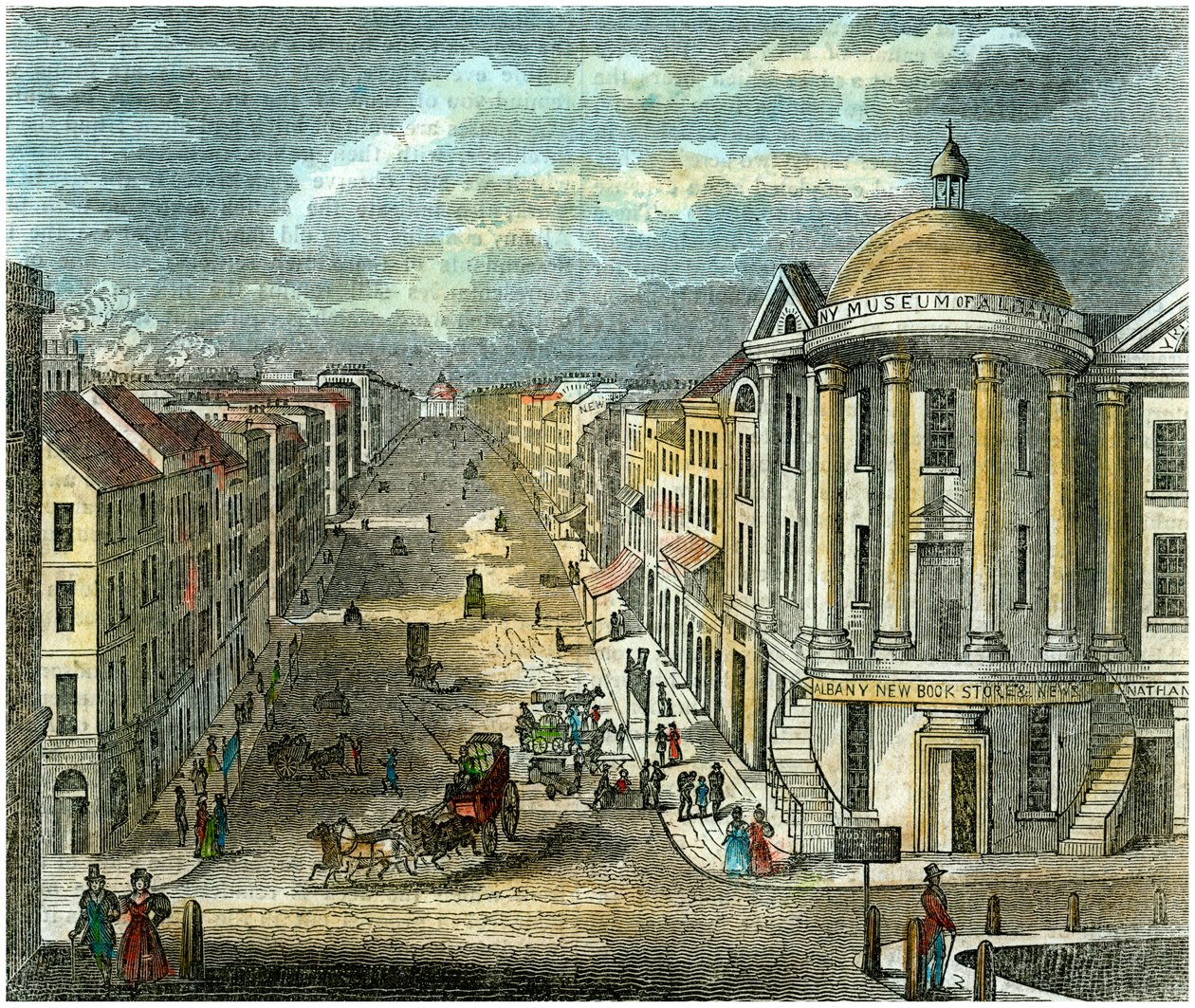 State Street, Albany, New York, USA, vers 1835 - Unbekannt