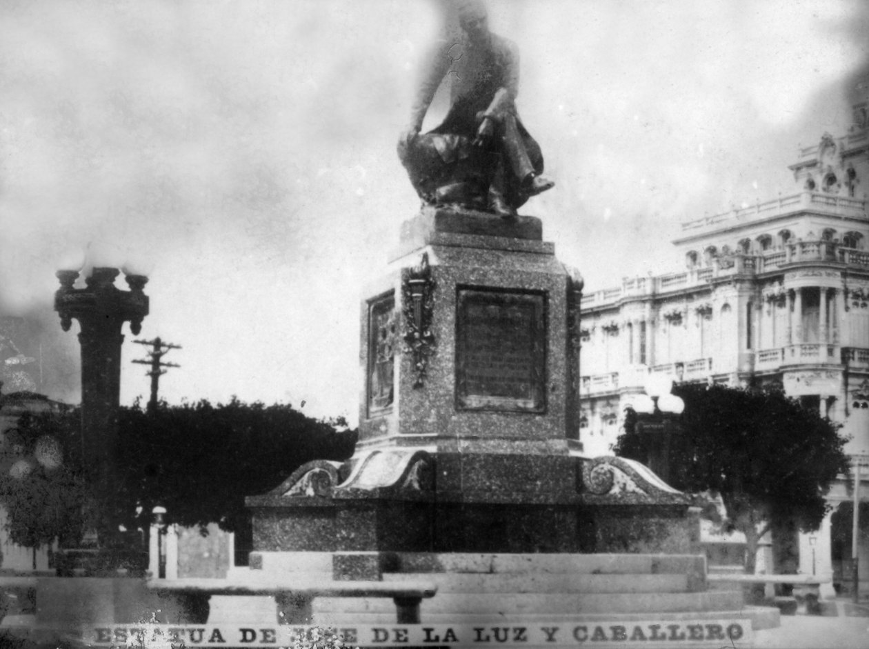 Statue de Don José de la Luz Caballero, 1912, années 1920 - Unbekannt
