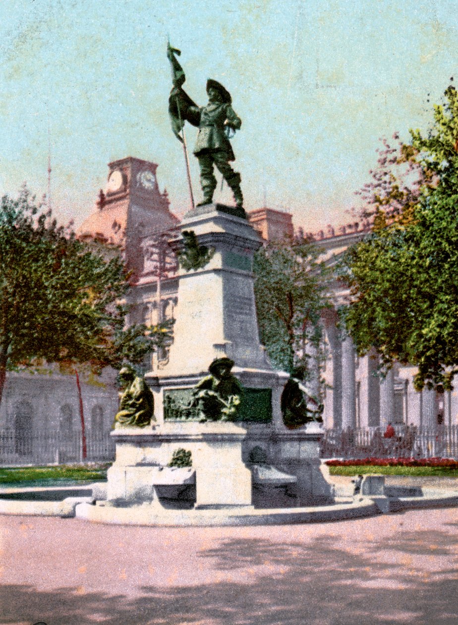 Statue de Paul Chomedey de Maisonneuve, Montréal, 1904 - Unbekannt