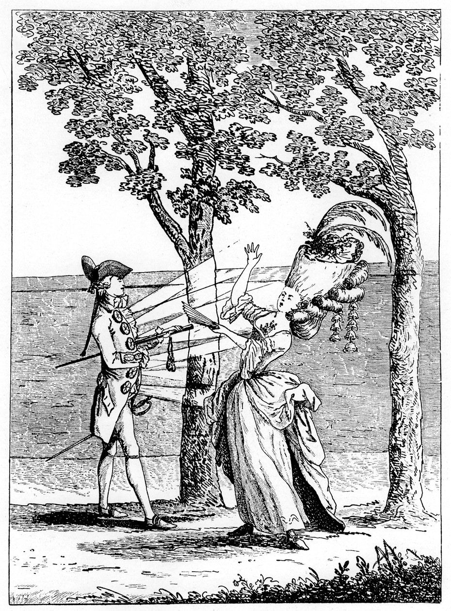 Boutons en acier, Coup de Bouton, 1777 - Unbekannt