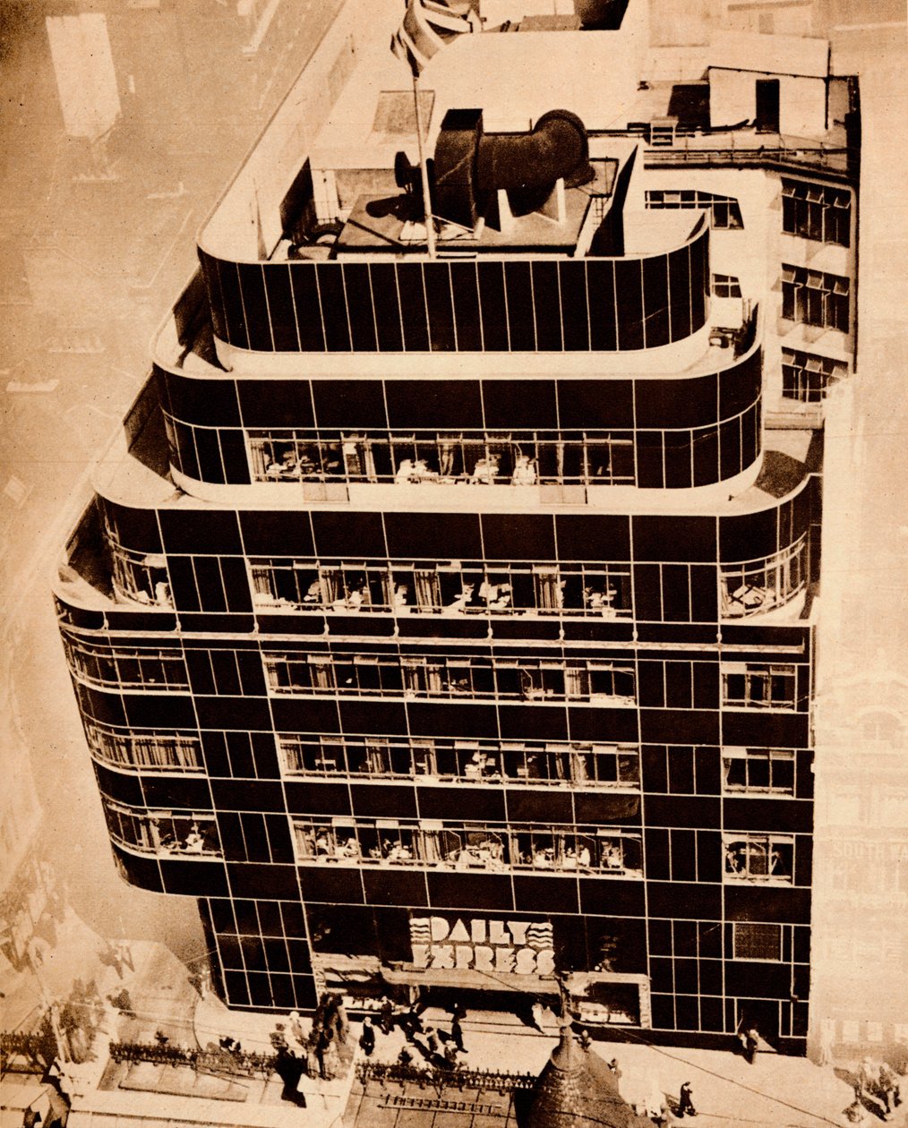 Acier, béton et verre, matériaux des bâtiments modernes, 1935 - Unbekannt