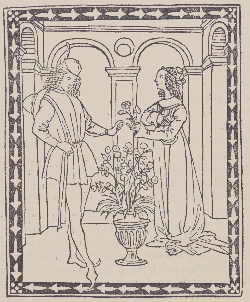 Storia di due amanti, ca. 1495-1500 - Unbekannt