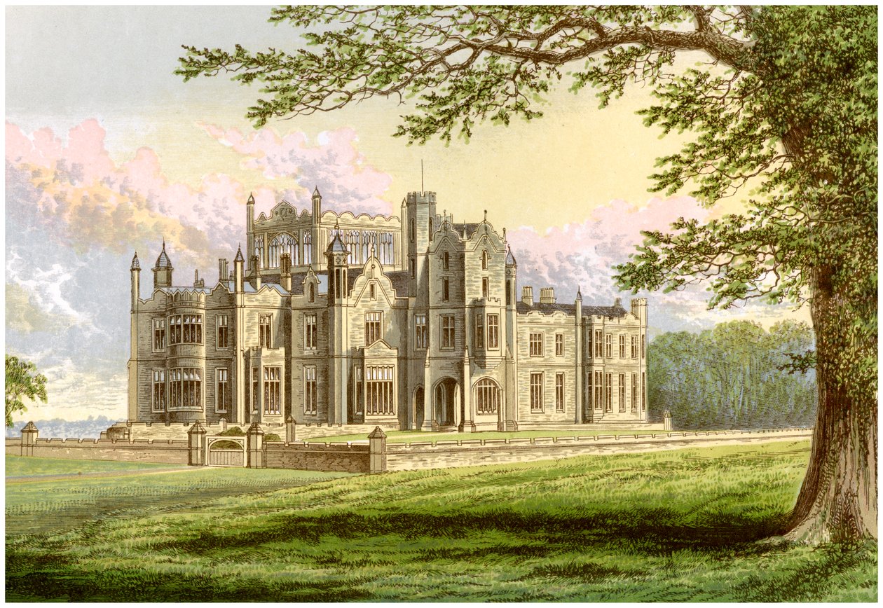Stourton, Yorkshire, maison de Lord Stourton, vers 1880 - Unbekannt