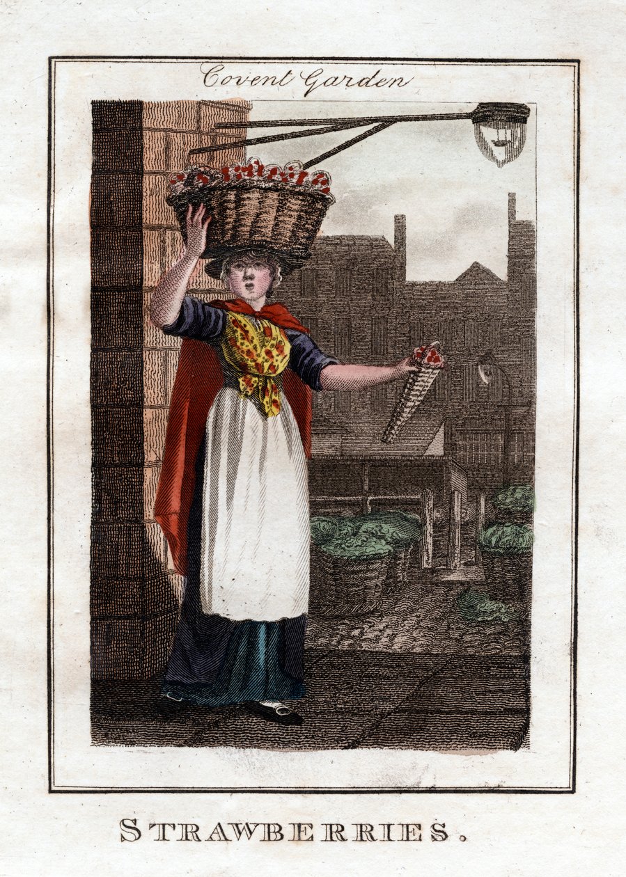 Fraises, Covent Garden, Londres, 1805 - Unbekannt