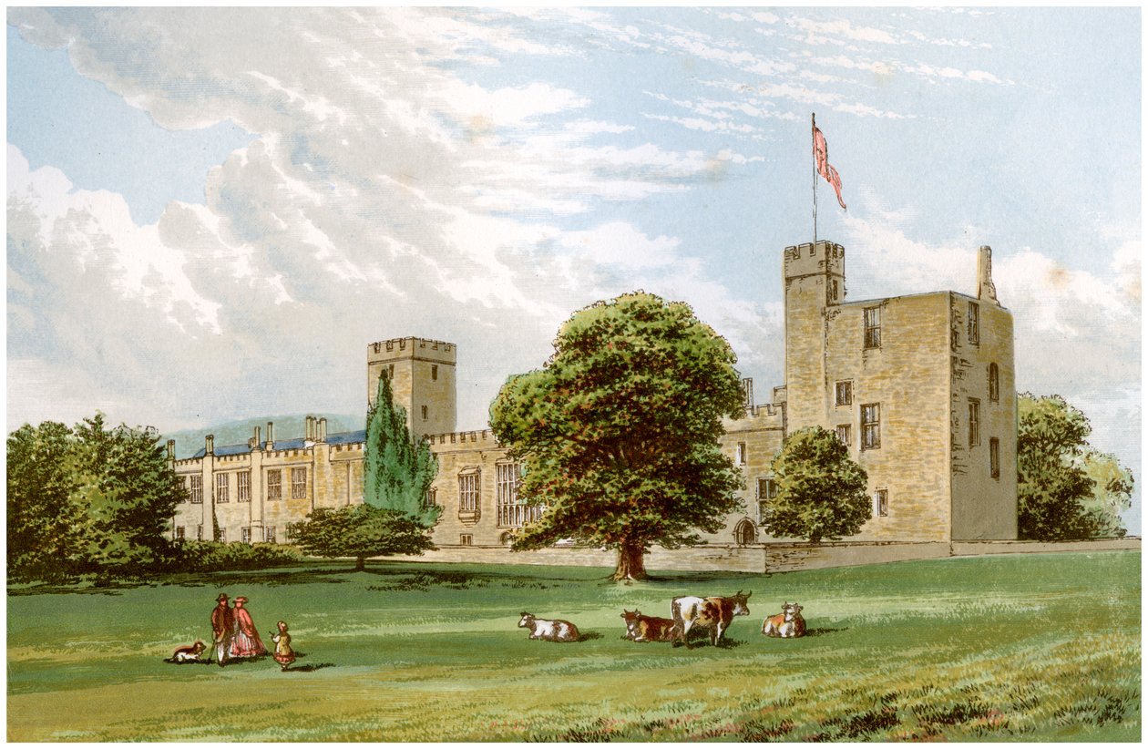 Château de Sudeley, Gloucestershire, maison de la famille Dent, vers 1880 - Unbekannt