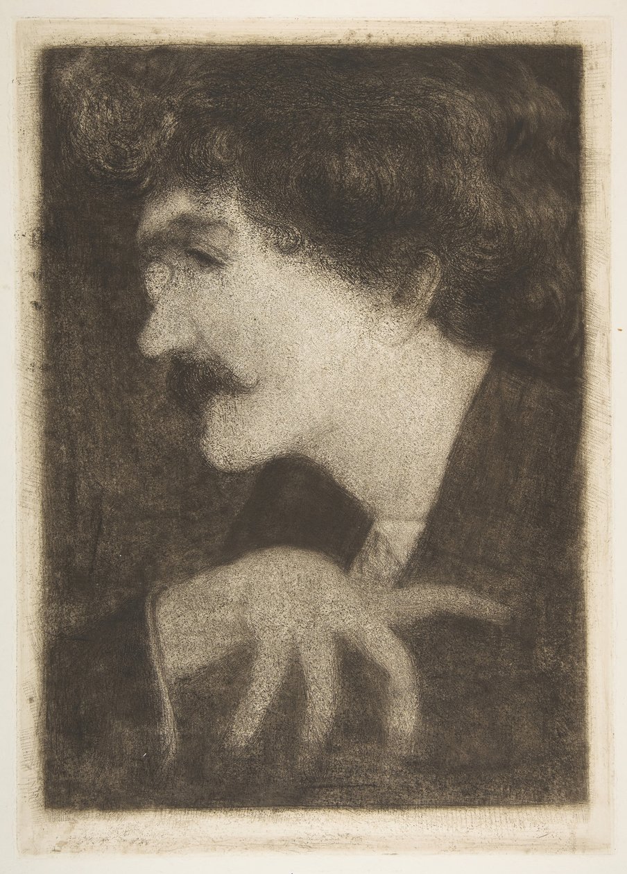 Suggestion par Whistler pour son portrait, 1870s - Unbekannt