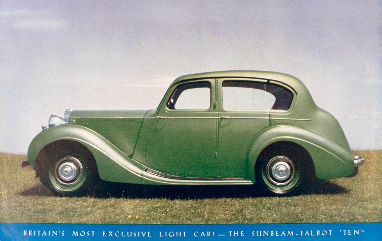 Sunbeam Talbot Ten voiture, 1939 - Unbekannt