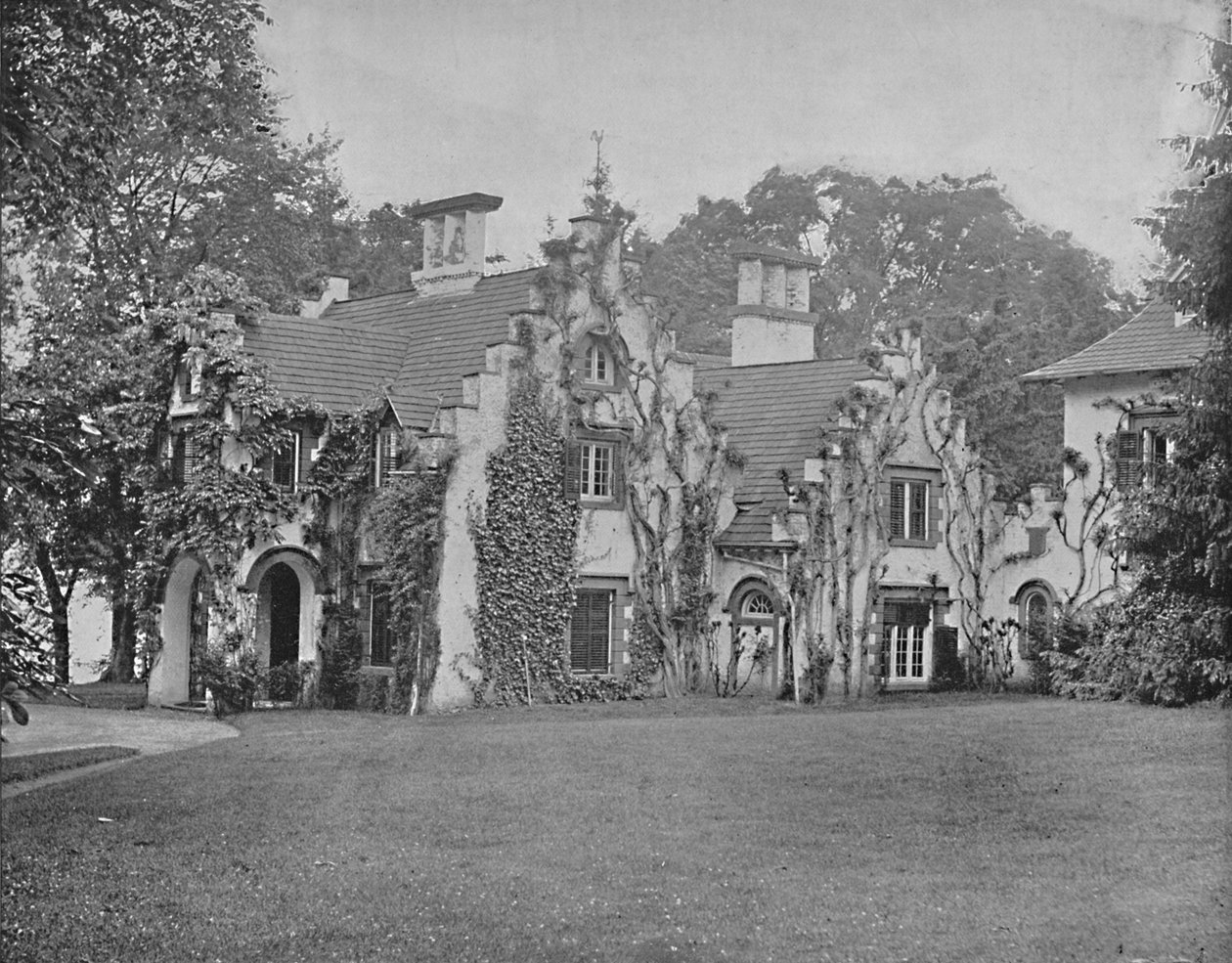 Sunnyside, Maison de Washington Irving, près de Tarrytown, New York, c. 1897 - Unbekannt