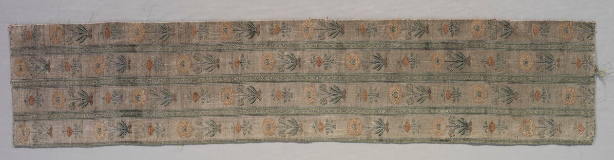 Entourage pour coussin en soie turque, début des années 1600 - Unbekannt