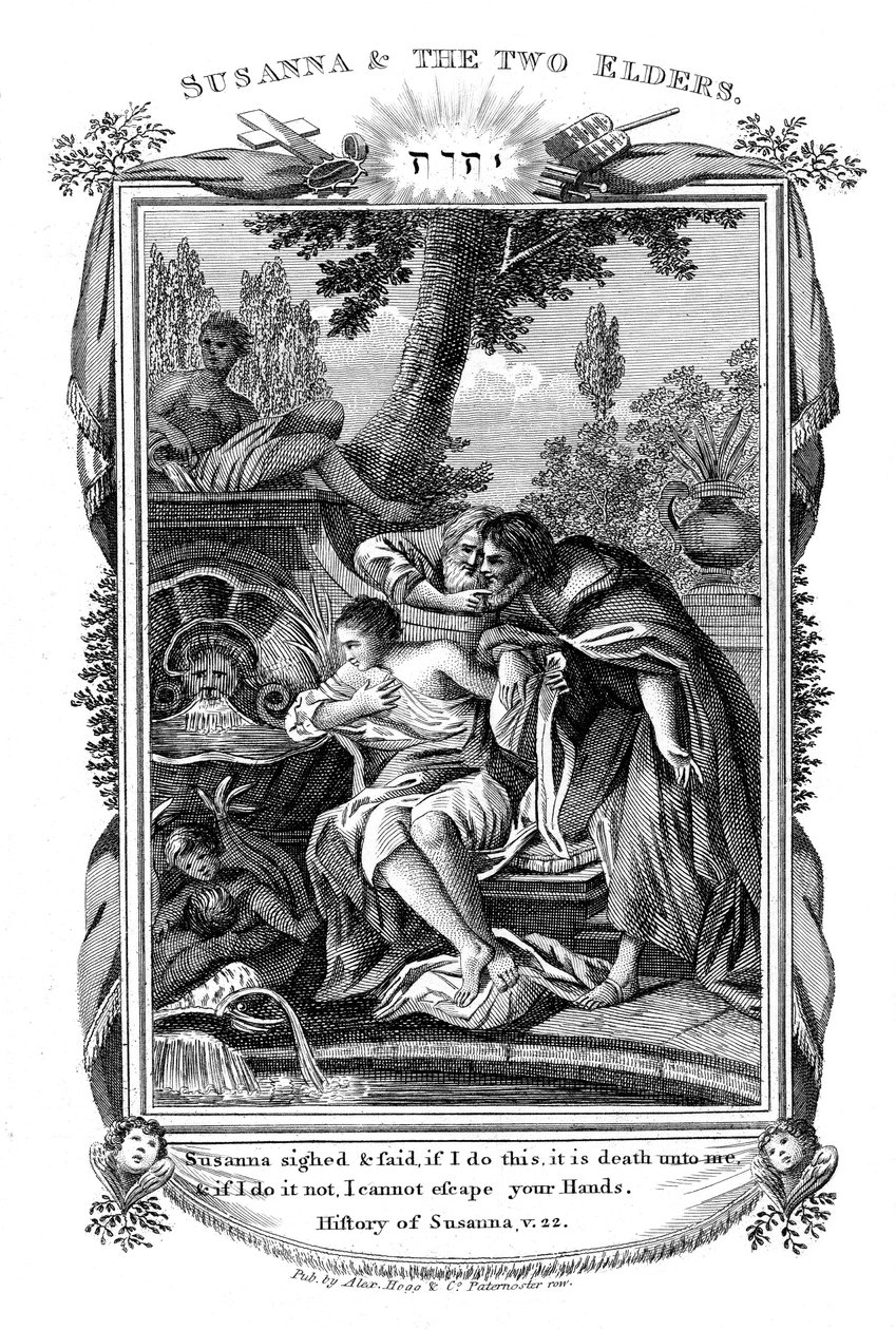 Suzanne et les deux vieillards, vers 1804 - Unbekannt