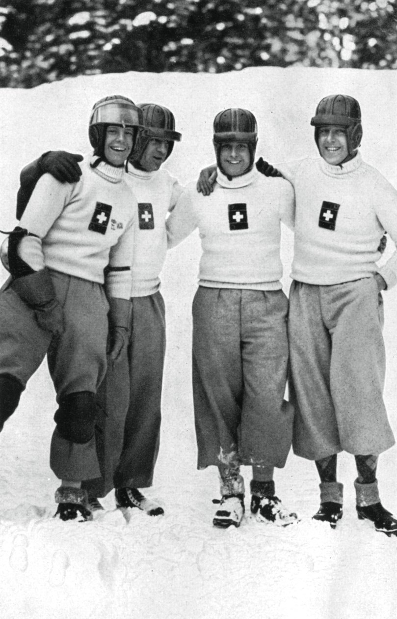 Équipe suisse de bobsleigh à quatre, Jeux olympiques d