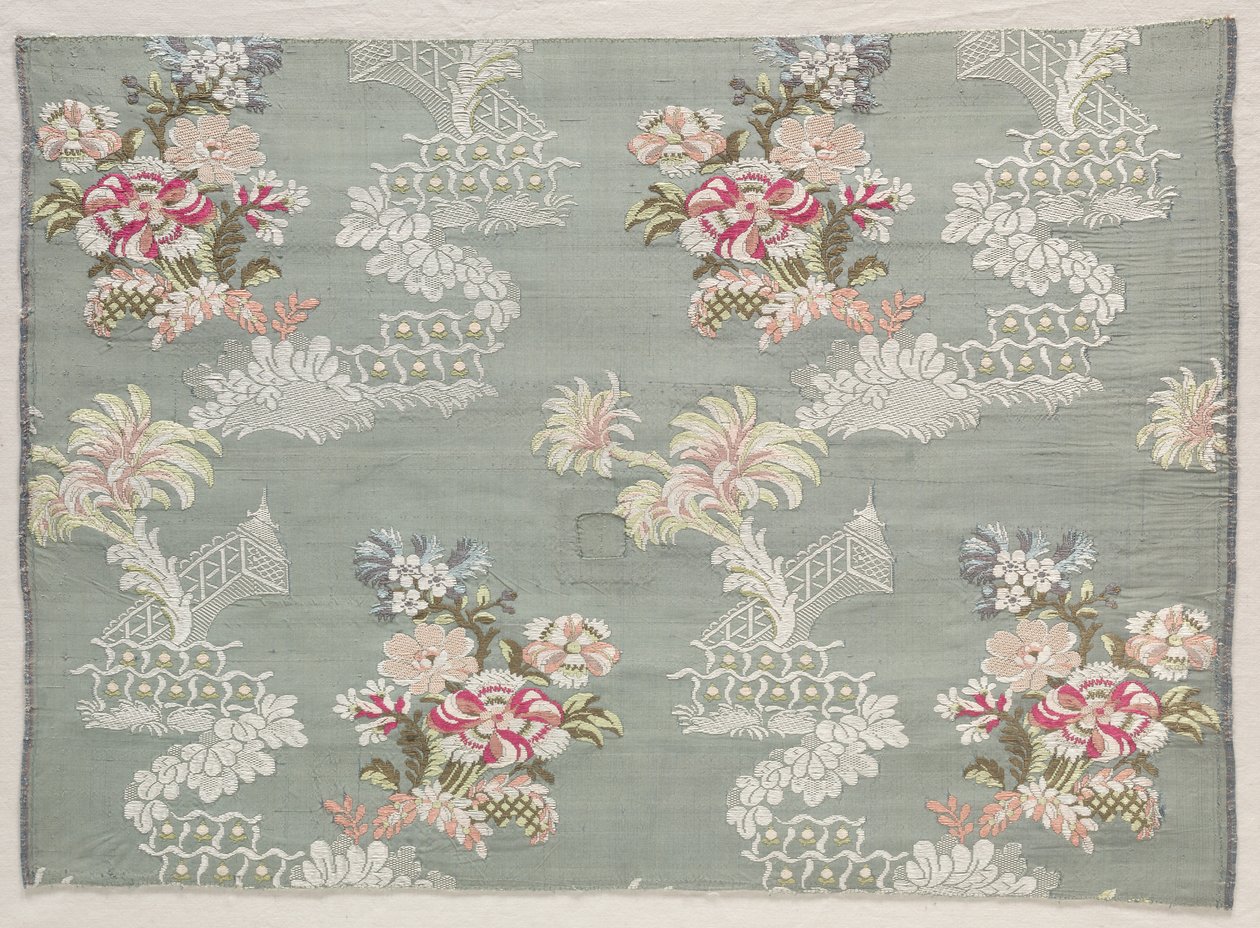 Taffetas, broché, vers 1750 - Unbekannt