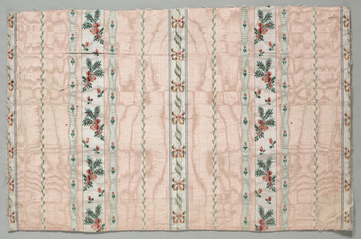 Taffetas broché, fin des années 1700 - Unbekannt