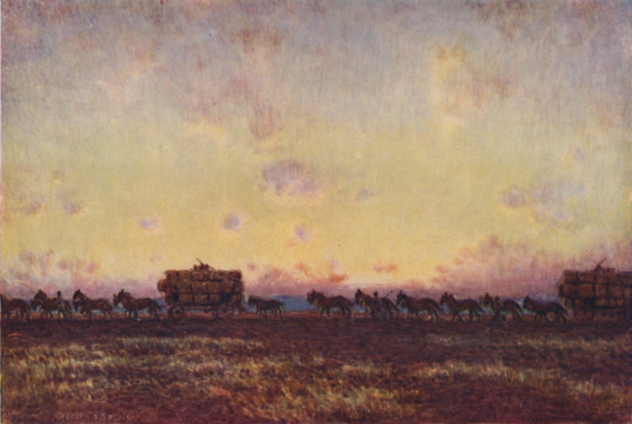 Transport de la laine au marché, 1923 - Unbekannt