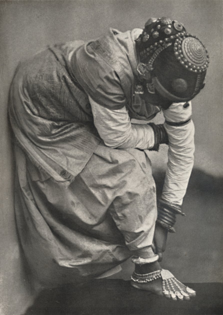 Tamulin avec parure de tête et de pieds, 1926 - Unbekannt