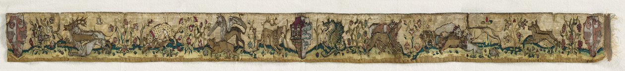 Bordure de tapisserie, 1400-1450 - Unbekannt