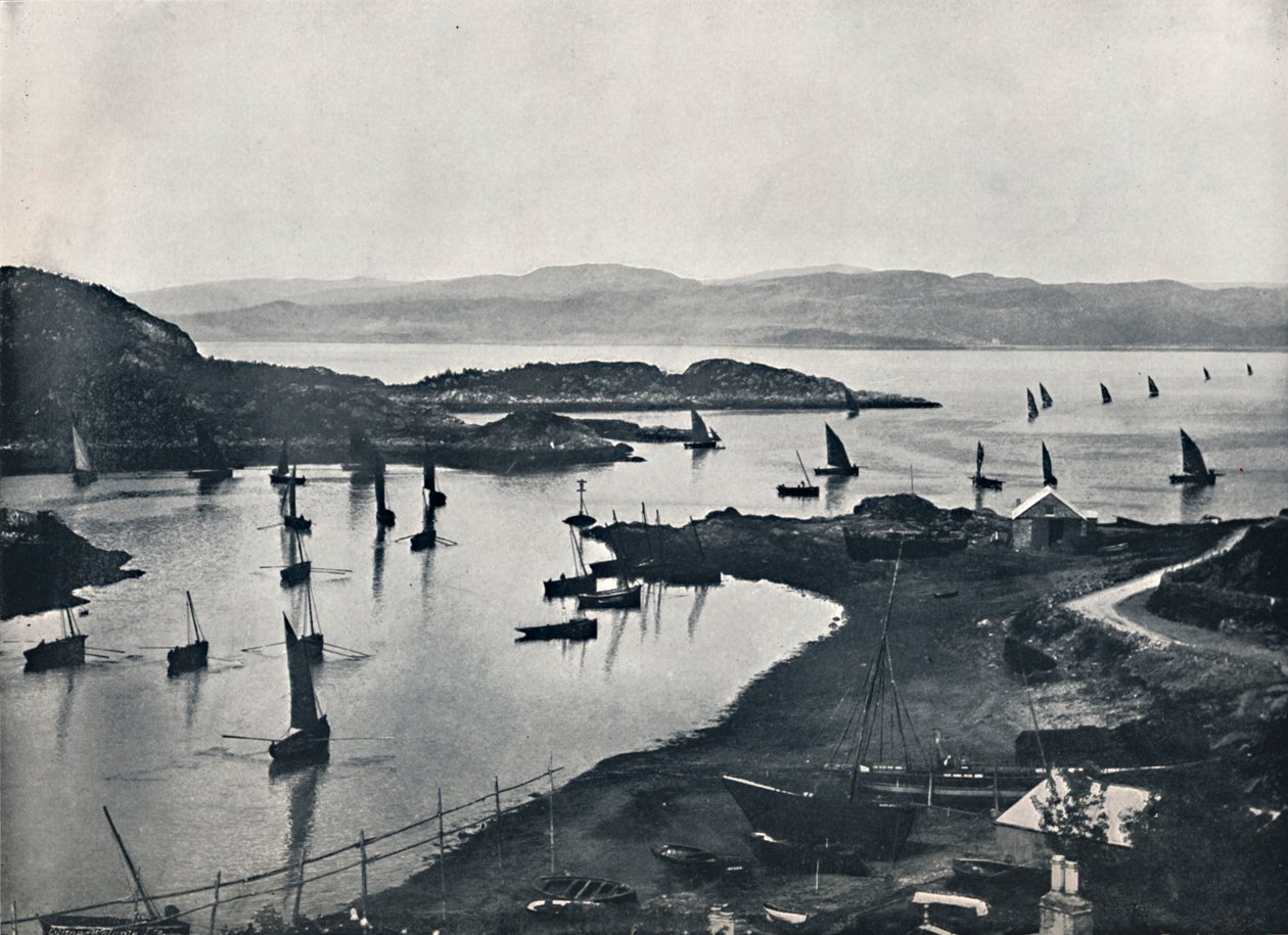 Tarbert - Bateaux de pêche sortant, 1895 - Unbekannt
