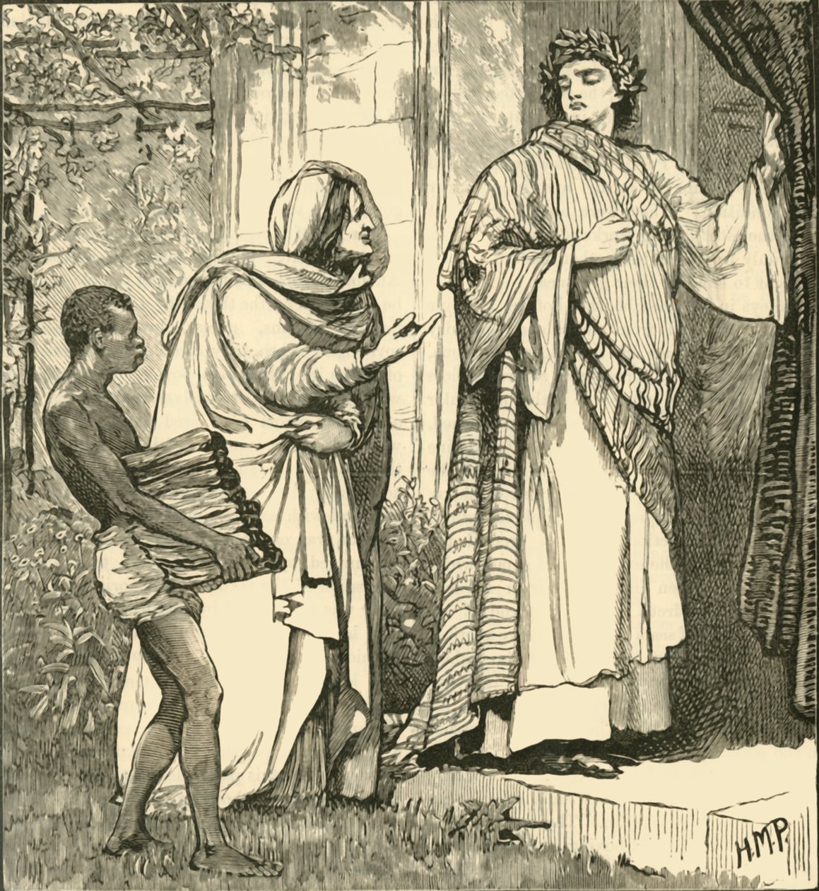 Tarquinius et la Sibylle, 1890 - Unbekannt