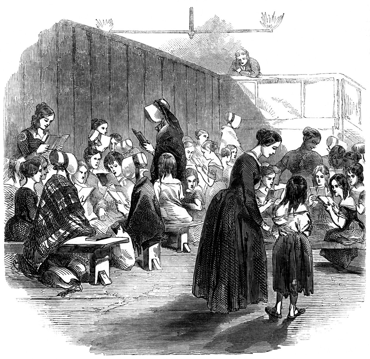 Enseigner aux filles à lire à l