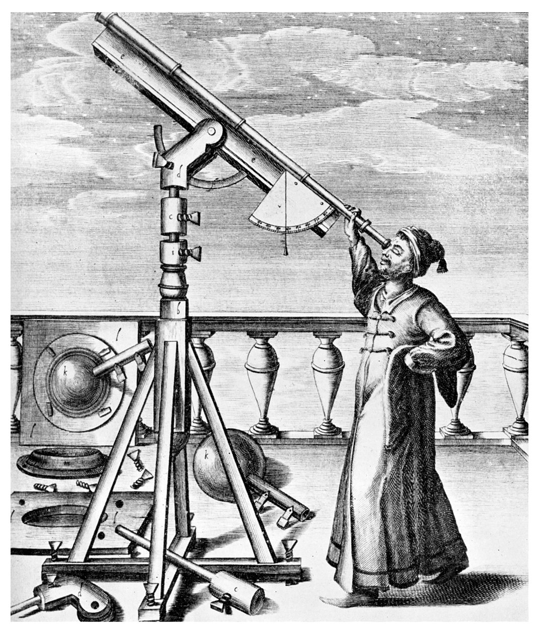 Télescope de Selenographia, 1647 - Unbekannt