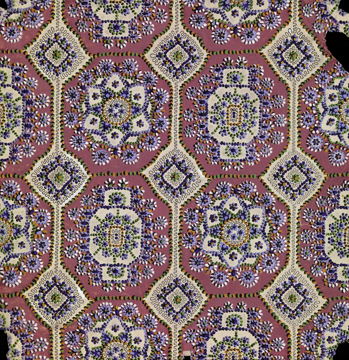 Design Textile pour la Manufacture Trekhgornaya, 1918 - Unbekannt