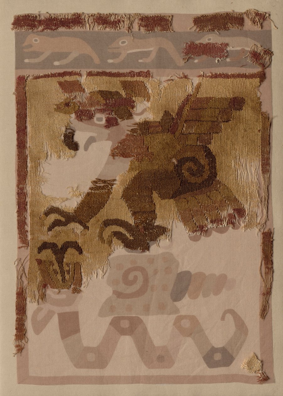 Fragment de textile - Unbekannt