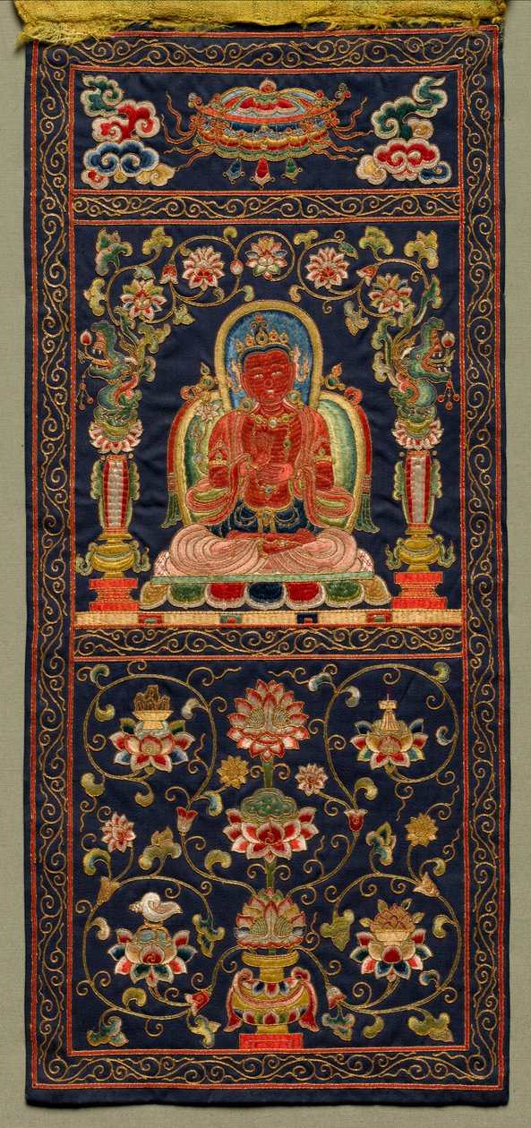 Thangka avec le septième Bodhisattva, 1368 - 1424 - Unbekannt