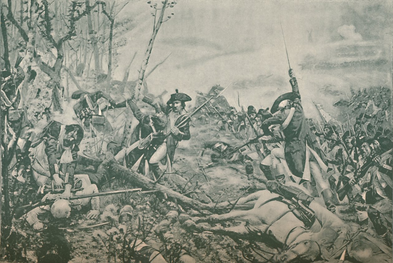 La bataille de Jemmapes, près de Mons, Belgique, 6 novembre 1792 - Unbekannt