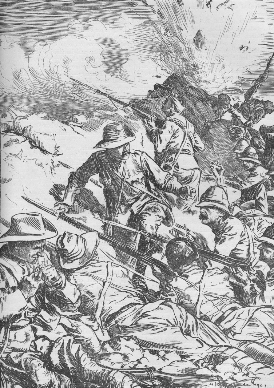La Bataille de Spion Kop, Guerre des Boers, Afrique du Sud, 1900 1906 - Unbekannt