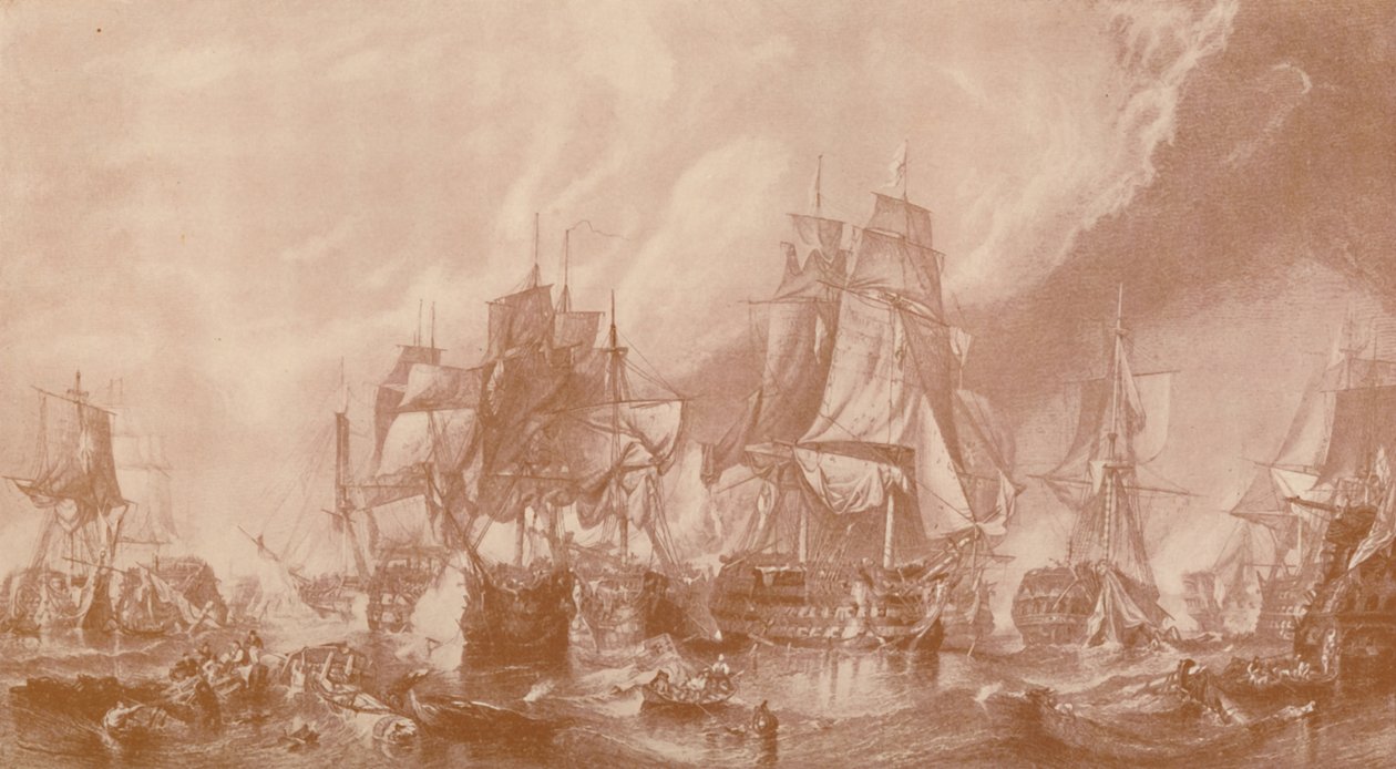 La Bataille de Trafalgar, 1805 - Unbekannt