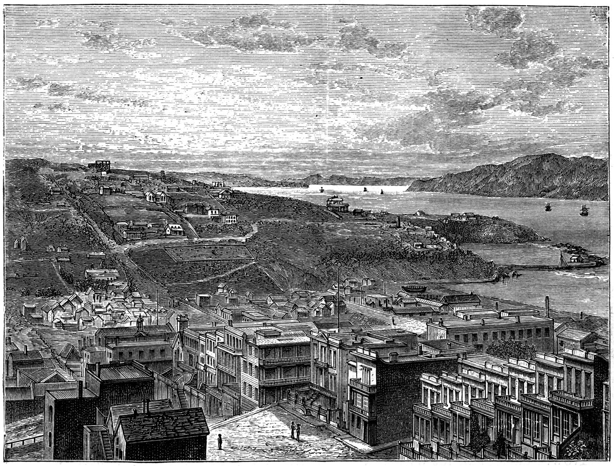 La baie de San Francisco, Amérique - Unbekannt