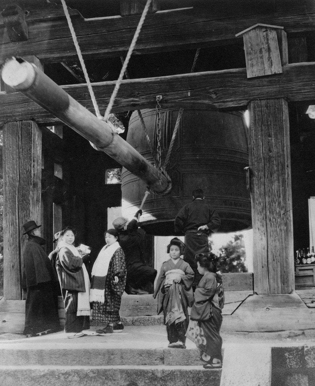 La Pagode de la Cloche, Nara, Japon, fin du 19e ou début du 20e siècle - Unbekannt