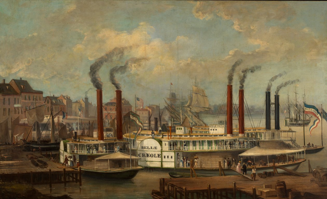 La Belle Créole à La Nouvelle-Orléans, vers 1845-1849 - Unbekannt
