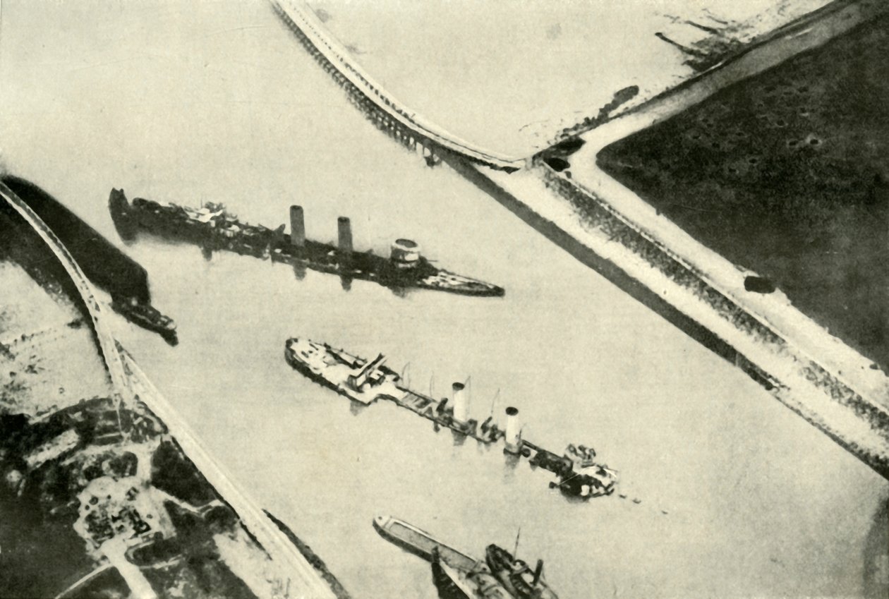 Le blocage du port de Zeebrugge, 1919 - Unbekannt