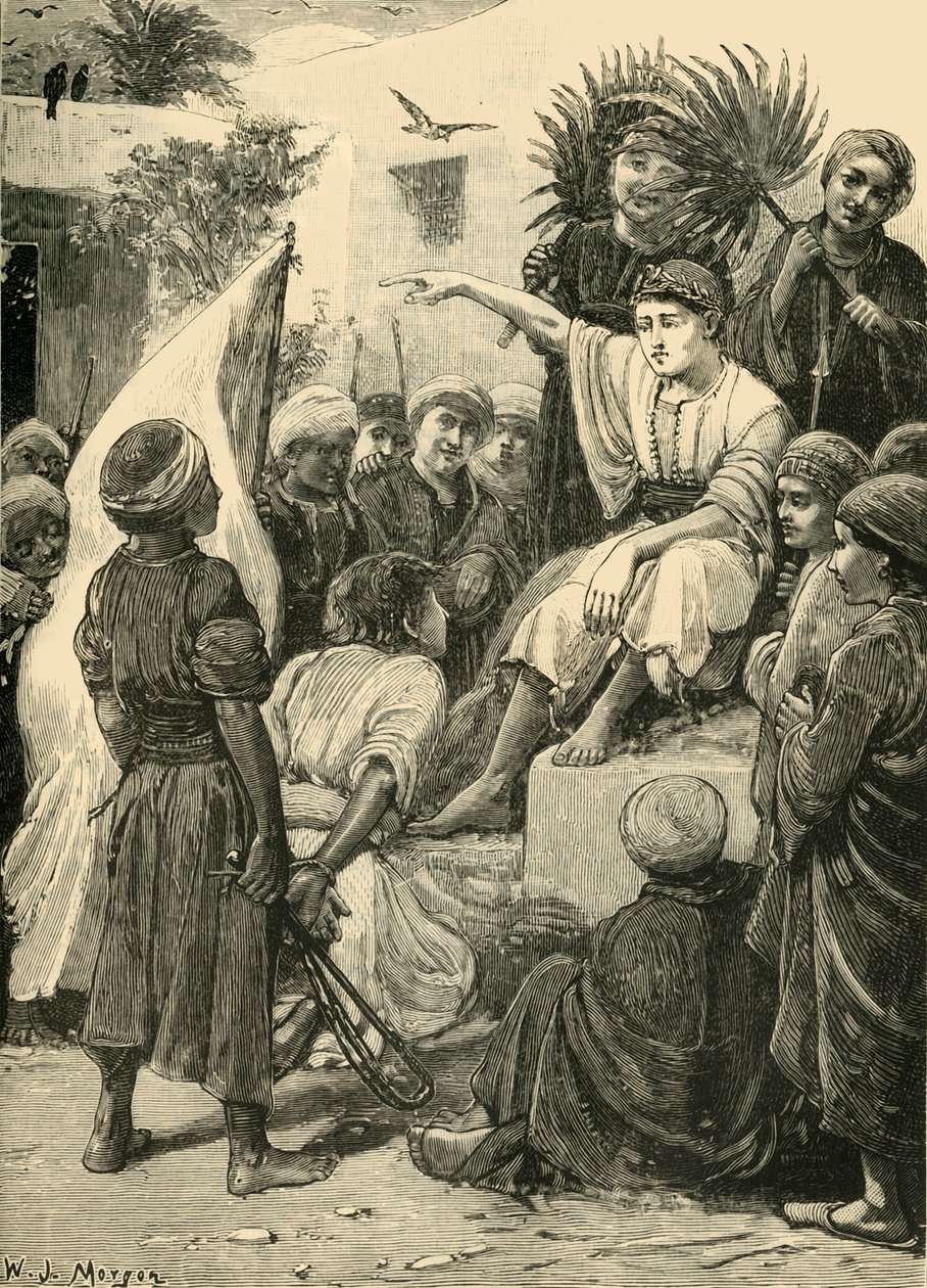 Le garçon Cyrus jouant au roi, 1890 - Unbekannt